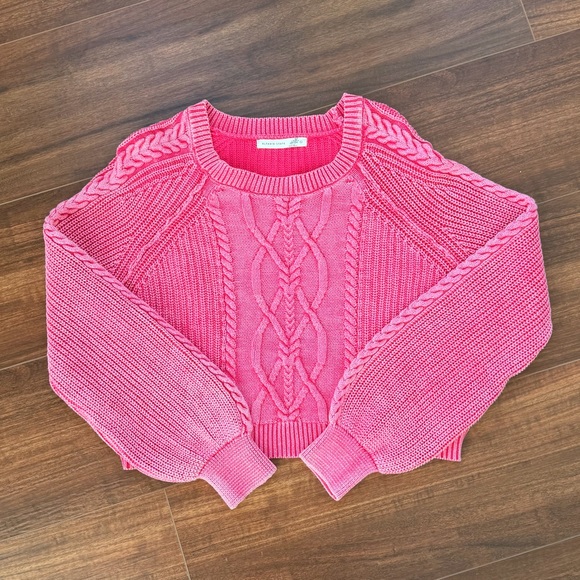 NWOT Alter’d State Peyton Cable Knit Sweater - Picture 3 of 5
